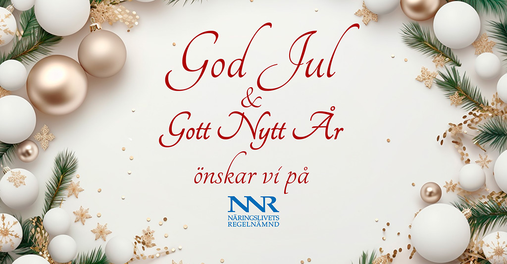 NNR sammanfattar året med sitt traditionsenliga julrim